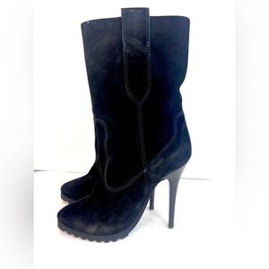 GIUSEPPE ZANOTTI SUEDE BOOTS